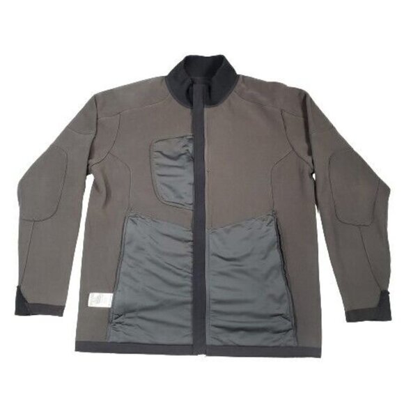 Merrell Aeroblock Mens Size XL Full Zip Long Sleeve Soft Shell Jacket Green - Picture 3 of 4